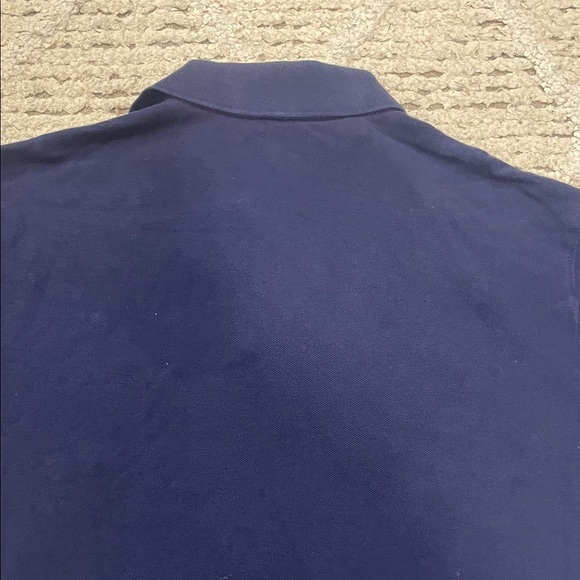 Polo by Ralph Lauren Dark Blue Polo with White and Gold Accents size medium - Picture 11 of 13